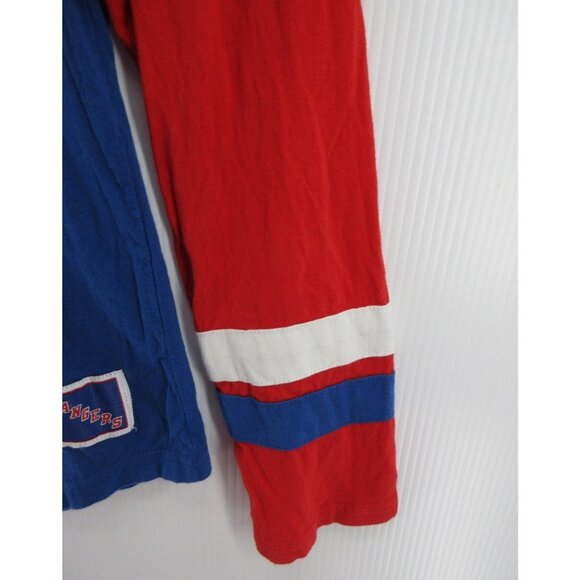 New York Rangers Jersey Shirt Large Red Majestic NHL Hockey Graphic * - Picture 3 of 12